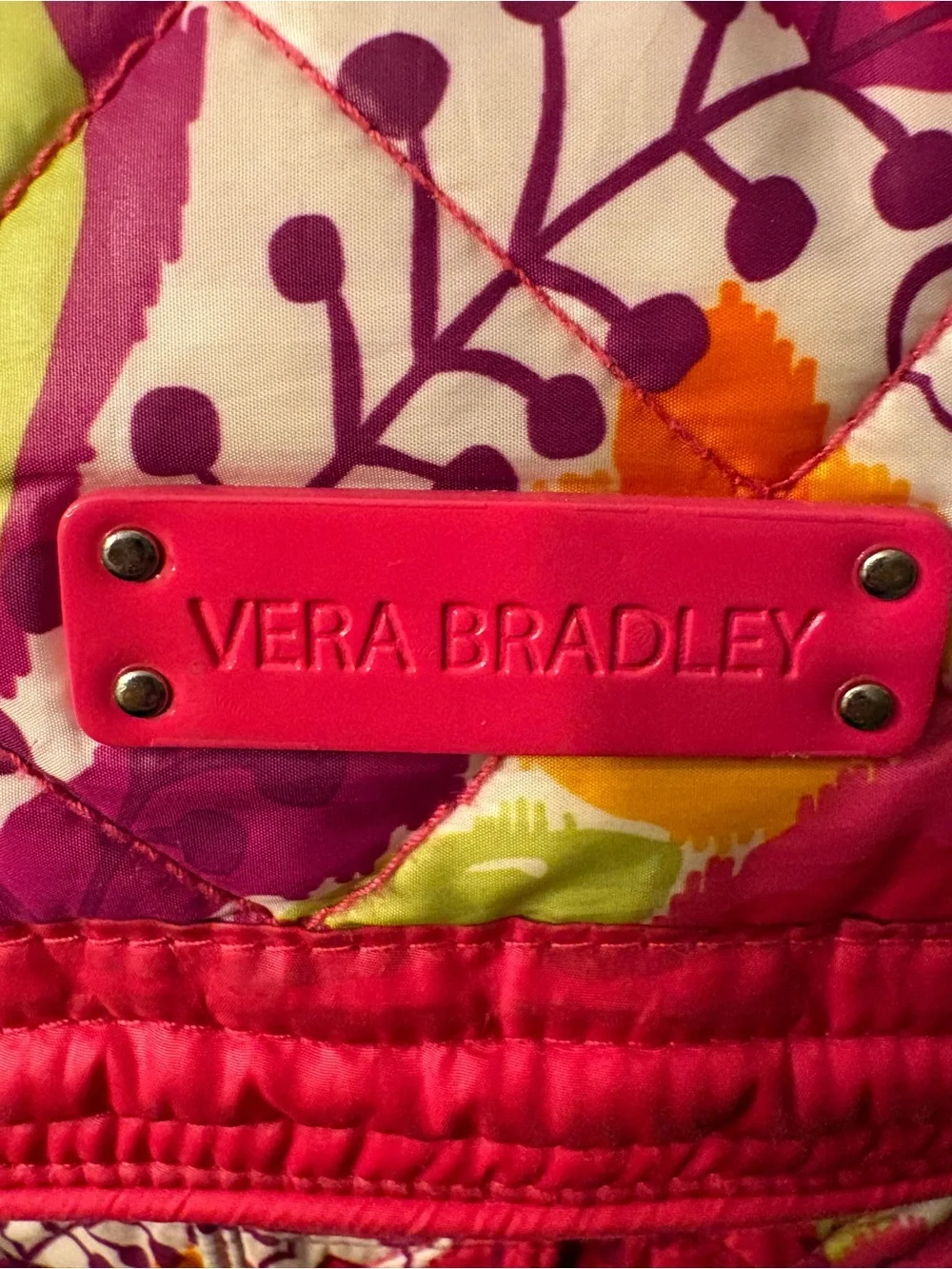 Vera Bradley quilted vera